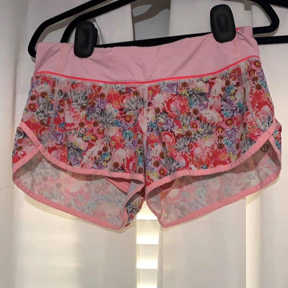 Lululemon run speed shorts